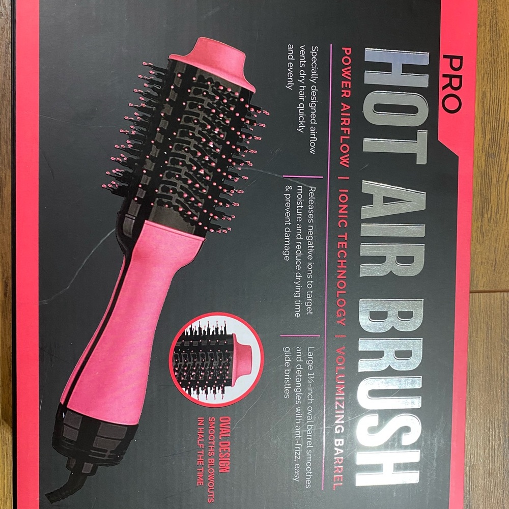 Hot hair brush